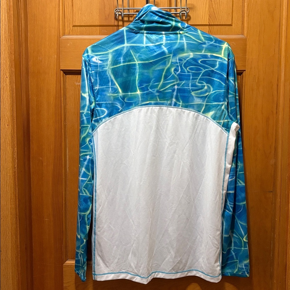 NWT Reel Legends Water Plaid Fishing Long Sleeve Shirt Size Small‎ - Picture 2 of 5